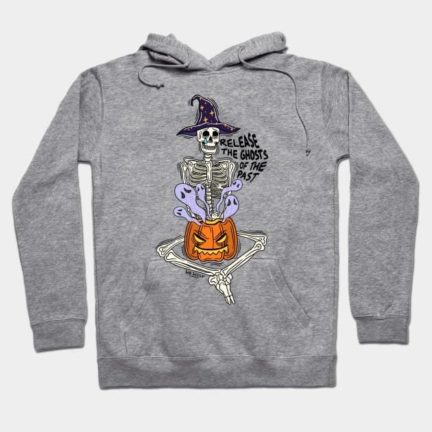 Release the Ghosts Hoodie by Sad Skelly